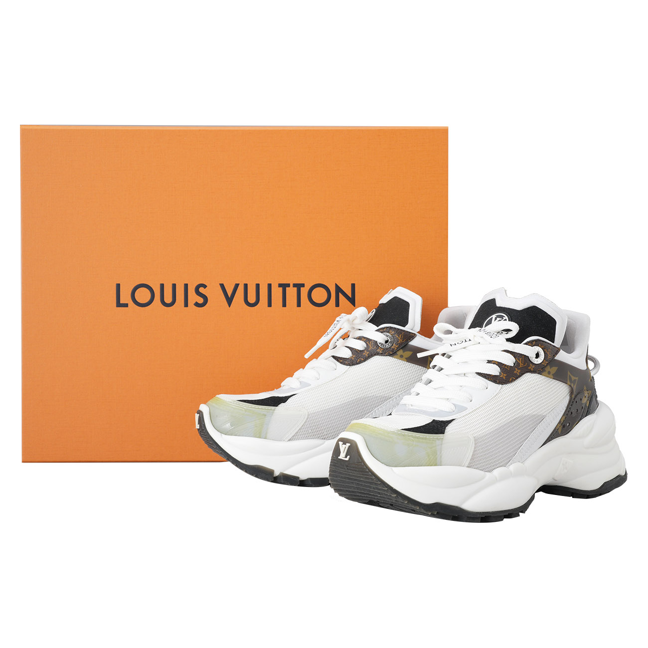 LOUIS VUITTON(USED)루이비통 1AASDE 런 55 스니커즈 #37.5